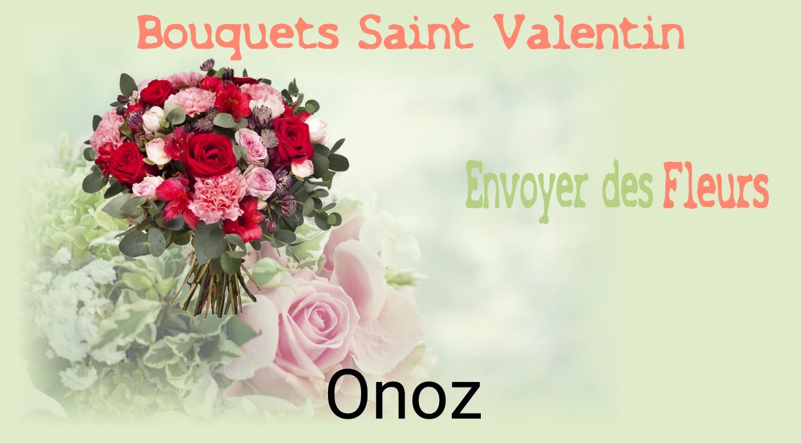 Roses de Saint-Valentin livrées à Onoz